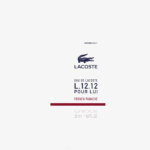 Lacoste l.12.12 panache francês para lui eau de toilette 50ml homens azul 000 88BL2194 - Image 3