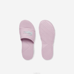 Lacoste l.30 lâminas sintéticas crianças rosa claro e branco 208 88BL3233 - Image 4