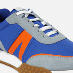 Lacoste l-spin deluxe couro de inverno e sapatos ao ar livre têxteis homens azul laranja ba1 88BL1780 - Image 6
