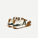 Lacoste l-spin deluxe couro de inverno e sapatos ao ar livre têxteis homens goma bronzeada tg5 88BL1782 - Image 3