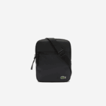 Lacoste lcst bolsa cruzada petit pique com zíper médio homens preto 000 88BL2013 - Image 3