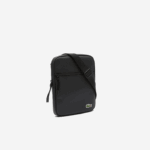 Lacoste lcst bolsa cruzada petit pique com zíper médio homens preto 000 88BL2013 - Image 5