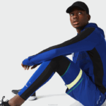 Lacoste leggings esportivas homens azul preto branco phk 88BL1138 - Image 4