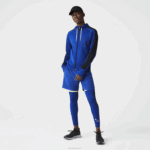 Lacoste leggings esportivas homens azul preto branco phk 88BL1138 - Image 7