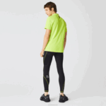 Lacoste leggings térmicas esportivas homens preto amarelo 60r 88BL1112 - Image 3