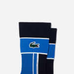Lacoste meias esportivas homens bqx branco azul 88BL516 - Image 2
