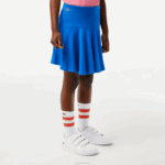 Lacoste mini saia elástica garotas azul kxb 88BL3097 - Image 2