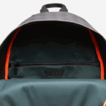 Lacoste mochila de lona com monograma the blend homens monograma noir gris h45 88BL2058 - Image 6