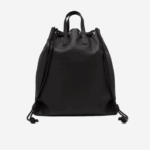 Lacoste mochila plana coordenada geográfica contrastante mulheres preto branco 279 88BL2105 - Image 4
