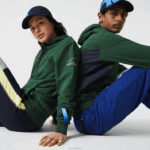 Lacoste moletom com capuz de algodão orgânico sport x theo curin homens verde azul marinho nl7 88BL1123