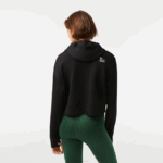 Lacoste moletom com capuz mulheres preto 031 88BL2417 - Image 3