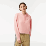 Lacoste moletom com capuz mulheres rosa kf9 88BL2416