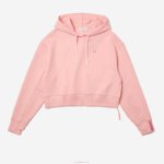 Lacoste moletom com capuz mulheres rosa kf9 88BL2416 - Image 4