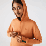 Lacoste moletom com capuz mulheres wwc laranja 88BL2418
