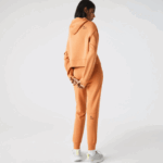 Lacoste moletom com capuz mulheres wwc laranja 88BL2418 - Image 3