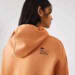 Lacoste moletom com capuz mulheres wwc laranja 88BL2418 - Image 6