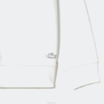 Lacoste moletom de marca folgado homens branco 001 88BL6 - Image 5