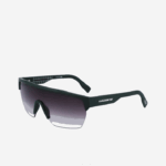 Lacoste óculos de sol ativos homens verde fosco 301 88BL2349 - Image 3