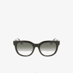 Lacoste óculos de sol ovais de pele de croco de acetato mulheres preto fosco 001 88BL2920 - Image 3