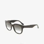 Lacoste óculos de sol ovais de pele de croco de acetato mulheres preto fosco 001 88BL2920 - Image 4