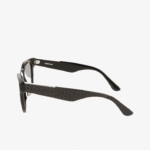 Lacoste óculos de sol ovais de pele de croco de acetato mulheres preto fosco 001 88BL2920 - Image 5