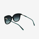 Lacoste óculos de sol tubulares de acetato de borboleta mulheres preto fosco 001 88BL2906 - Image 4