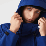 Lacoste parka acolchoada resistente à água homens bdm azul 88BL1308 - Image 2