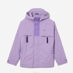 Lacoste parka repelente de água homens gfu roxo 88BL1256 - Image 4