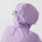 Lacoste parka repelente de água homens gfu roxo 88BL1256 - Image 5