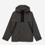 Lacoste parka repelente de água homens preto 031 88BL1257 - Image 5