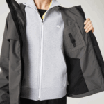 Lacoste parka repelente de água homens preto 031 88BL1257 - Image 7