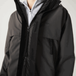 Lacoste parka repelente de água homens preto 031 88BL1257 - Image 9