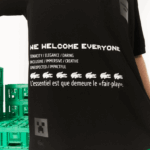 Lacoste pólo de algodão orgânico live x minecraft solto homens preto 031 88BL938 - Image 2