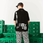 Lacoste pólo de algodão orgânico live x minecraft solto homens preto 031 88BL938 - Image 4