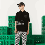 Lacoste pólo de algodão orgânico live x minecraft solto homens preto 031 88BL938 - Image 7