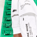 Lacoste pólo de algodão oversized live x minecraft mulheres branco 001 88BL2523 - Image 2
