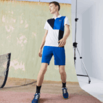 Lacoste pólo de tênis esportivo ultra-dry piquê homens branco preto azul x87 88BL785