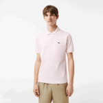 Lacoste polo l.12.12 original homens rosa claro t03 88BL703