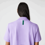 Lacoste pólo piquê de algodão respirável de movimento ativo homens gfu roxo 88BL602 - Image 8