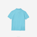 Lacoste polo regular fit petit piquet crianças azul 3n0 88BL3117 - Image 2
