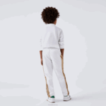 Lacoste polo regular fit petit piquet crianças branco 001 88BL2944 - Image 3