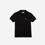 Lacoste polo regular fit petit piquet crianças preto 031 88BL3001