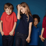 Lacoste polo regular fit petit piquet crianças preto 031 88BL3001 - Image 4
