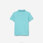 Lacoste polo regular fit petit piquet crianças turquesa bvg 88BL2999 - Image 2