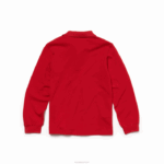 Lacoste polo regular fit petit piquet crianças vermelho 240 88BL2952 - Image 4