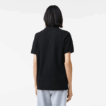 Lacoste polo smart paris em piquê de algodão elástico homens preto 031 88BL81 - Image 3