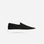 Lacoste pular sacar tela escorregar homens preto e branco 312 88BL1871