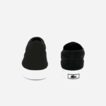 Lacoste pular sacar tela escorregar homens preto e branco 312 88BL1871 - Image 5