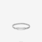 Lacoste pulseira de aventureiro homens prata 045 88BL2192