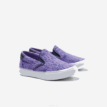 Lacoste salto servir têxtil deslizamento bebês roxo branco 84x 88BL2969 - Image 2